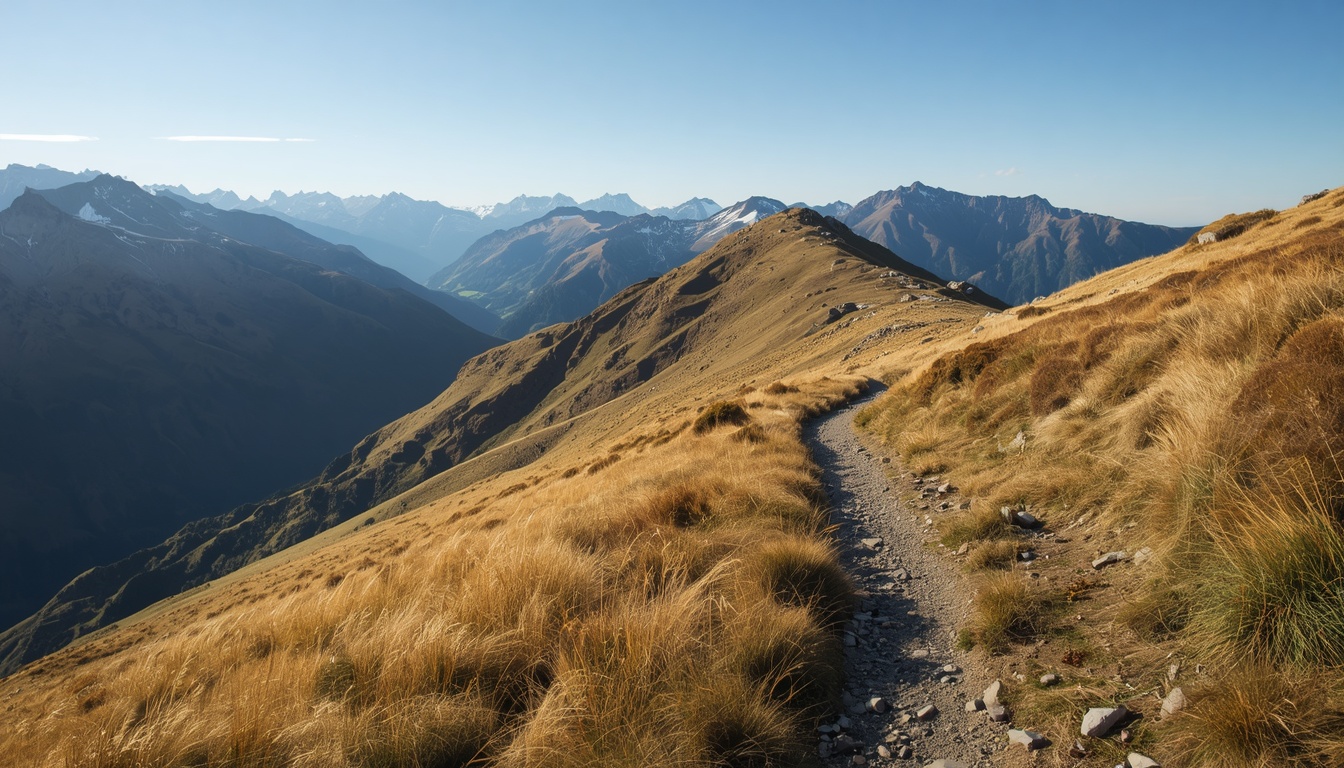 Educationalexper Alpine Ridge Weekend Plan in New Zealand highlands